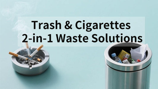 Trash & Cigarettes: 2-in-1 Waste Solutions for Hotels, Restaurants, and Offices - Beamnovaus.com
