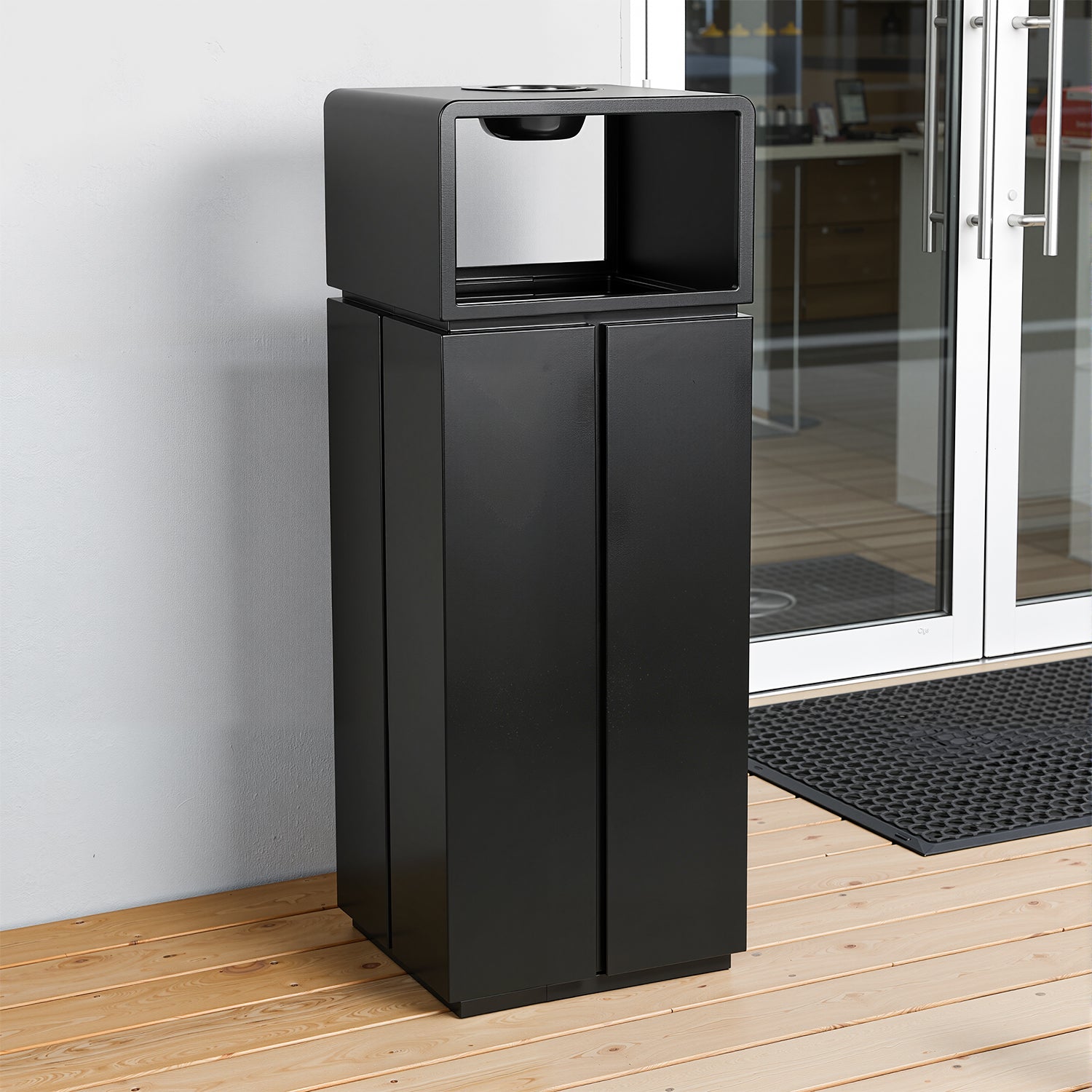 BEAMNOVA US 10 Gallon Commercial Trash Bin for Cafes - Beamnovaus.com