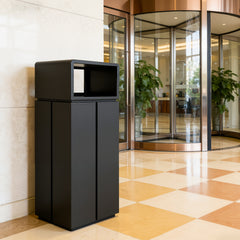 Beamnova® US Commercial Trash Can - Outdoor Garbage Receptacle for Hotel Entrances - Beamnovaus.com