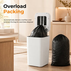 BEAMNOVA US 8 Gallon Self-Sealing & Self-Changing Smart Trash Can Alternative to Townew smart trash cans - Beamnovaus.com