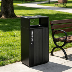 BEAMNOVA US 30 Gallon Commercial Trash Can for Hotel Lobby Office -Beamnovaus.com