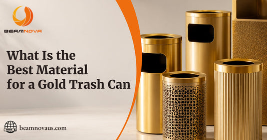 What Is the Best Material for a Gold Trash Can-beamnovaus.com