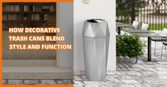 How Decorative Trash Cans Blend Style and Function