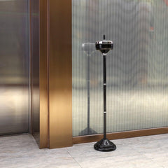 3 Level Adjustable Floor Standing Ashtray Stain Steel Indoor Outdoor Ash Tray - Beamnovaus.com