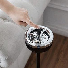 3 Level Adjustable Floor Standing Ashtray Stain Steel Indoor Outdoor Ash Tray - Beamnovaus.com