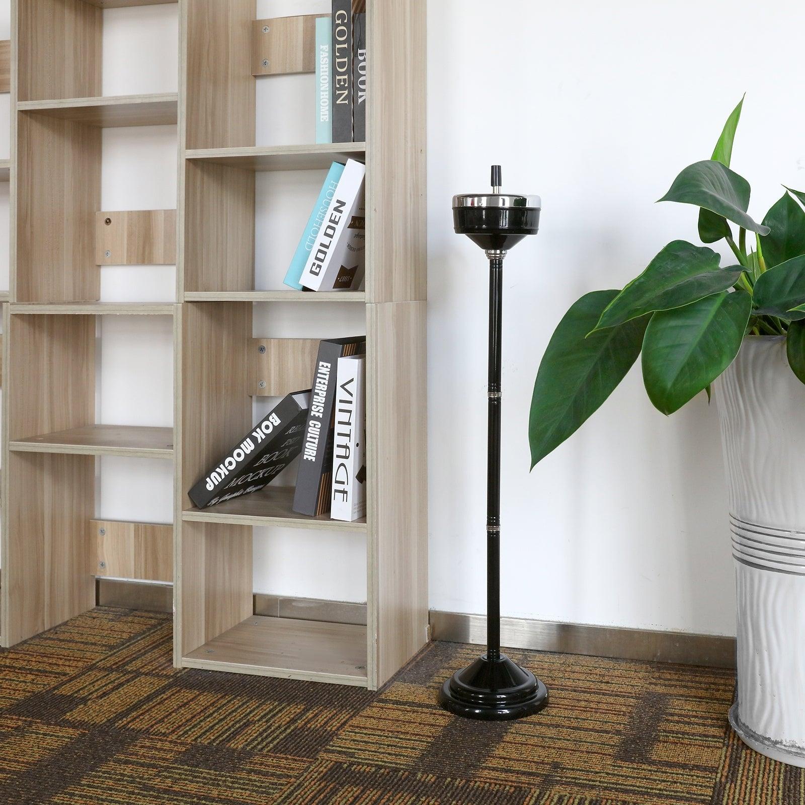 3 Level Adjustable Floor Standing Ashtray Stain Steel Indoor Outdoor Ash Tray - Beamnovaus.com