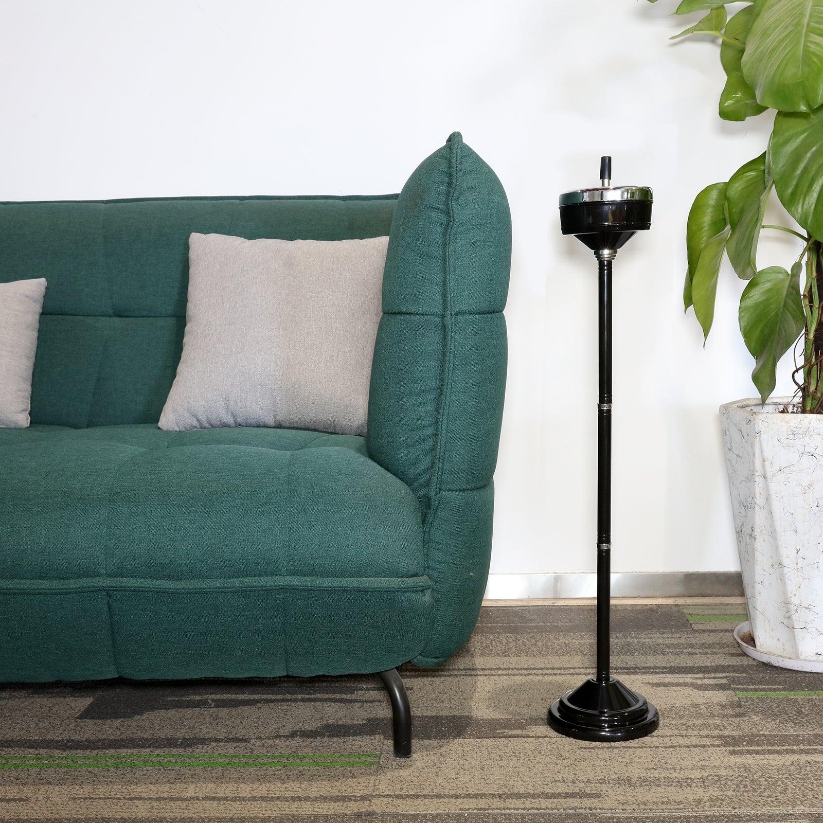 3 Level Adjustable Floor Standing Ashtray Stain Steel Indoor Outdoor Ash Tray - Beamnovaus.com