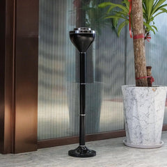 Beamnova 3-Level Adjustable Stainless Steel Floor Standing Ashtray for Elevator Escalator Entrance - Beamnovaus.com