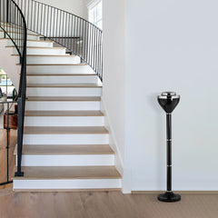 3-Level Adjustable Stainless Steel Floor Standing Ashtray