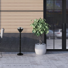 3-Level Adjustable Stainless Steel Floor Standing Ashtray