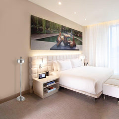 3-level Adjustable Stainless Steel Floor Standing Ashtray Silver Removable - Beamnovaus.com