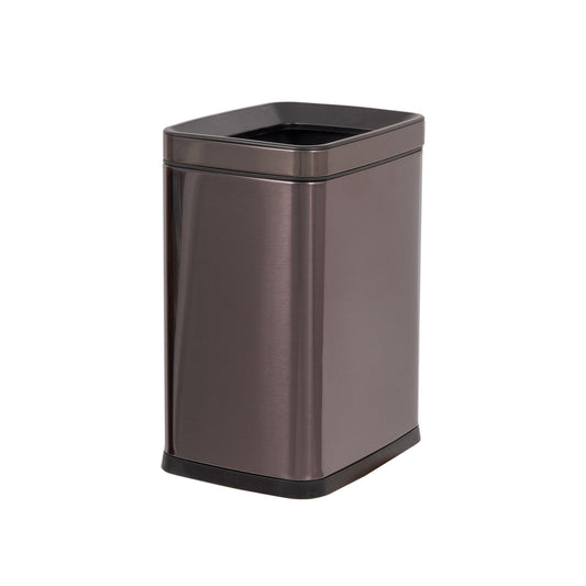 Beamnova 2.6 Gallon Stainless Steel Small Office Trash Can 10L - Beamnovaus.com