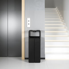 BEAMNOVA US 10 Gallon Commercial Trash Can for Elevator Lobby - Beamnovaus.com
