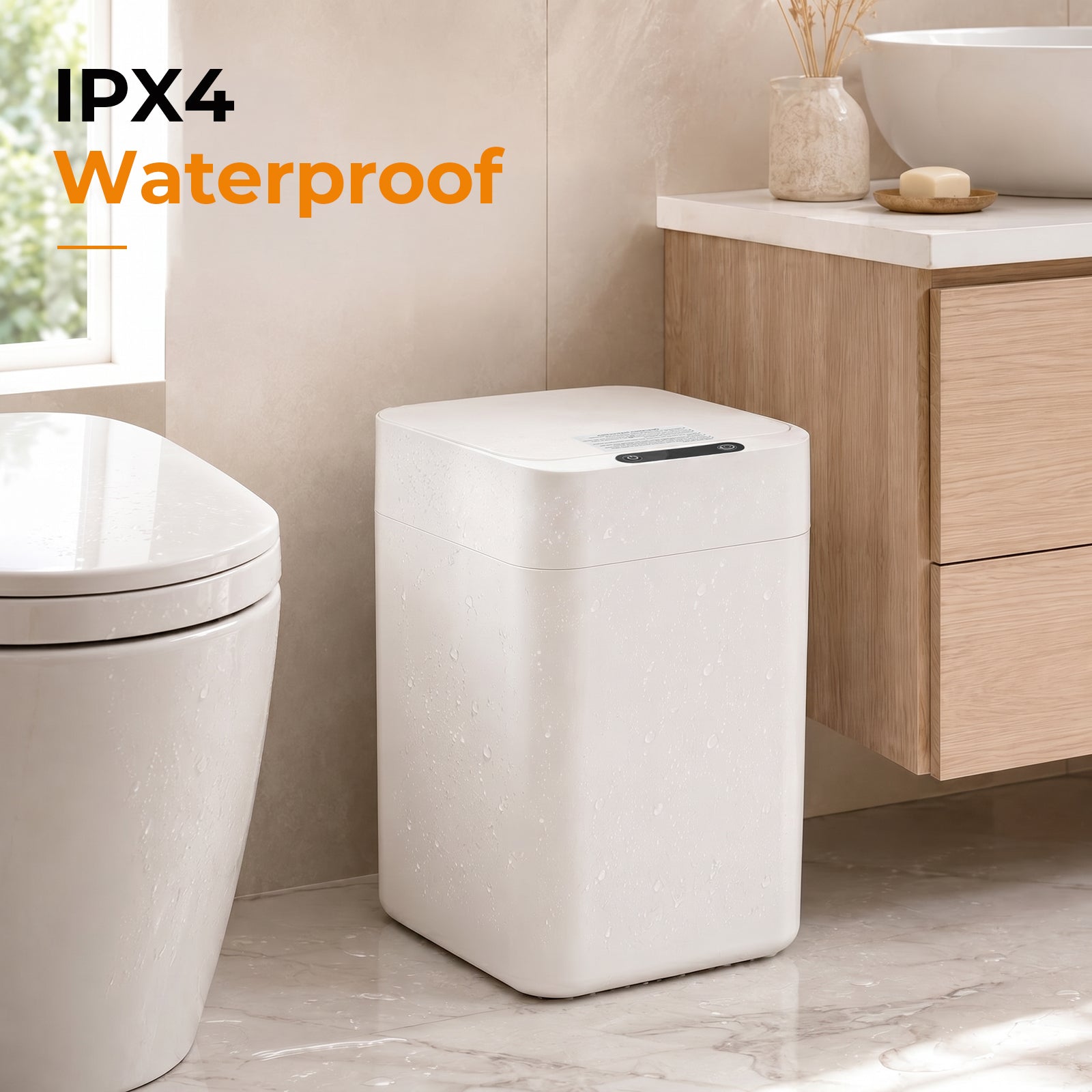 BEAMNOVA US 8 Gallon Touchless Motion Sensor Kitchen Trash Can with Automatic Bag Replacement - Beamnovaus.com