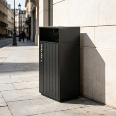 BEAMNOVA US 30 Gallon Modern Commercial Trash Can - Beamnovaus.com