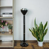 Load image into Gallery viewer, Beamnova 3-Level Adjustable Stainless Steel Floor Standing Ashtray for Office - Beamnovaus.com