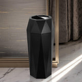 Load image into Gallery viewer, Beamnova 13 Gallon Black Diamond Style Stainless Steel Trash Can with Ashtray for Hotel Lobby - Beamnovaus.com