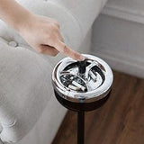Load image into Gallery viewer, 3 Level Adjustable Floor Standing Ashtray Stain Steel Indoor Outdoor Ash Tray - Beamnovaus.com