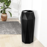 Load image into Gallery viewer, Beamnova 13 Gallon Black Diamond Style Stainless Steel Trash Can with Ashtray for Couryard Corridor - Beamnovaus.com