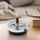 Load image into Gallery viewer, 3 Level Adjustable Floor Standing Ashtray Stain Steel Indoor Outdoor Ash Tray - Beamnovaus.com