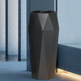Load image into Gallery viewer, Beamnova 13 Gallon Black Diamond Style Stainless Steel Trash Can with Ashtray for Hotel Lobby - Beamnovaus.com