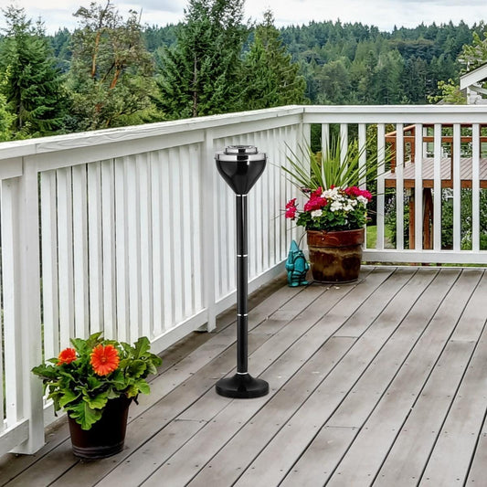 Beamnova 3-Level Adjustable Stainless Steel Floor Standing Ashtray for Couryard Corridor - Beamnovaus.com
