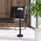 Load image into Gallery viewer, Beamnova 3-Level Adjustable Stainless Steel Floor Standing Ashtray for Office - Beamnovaus.com
