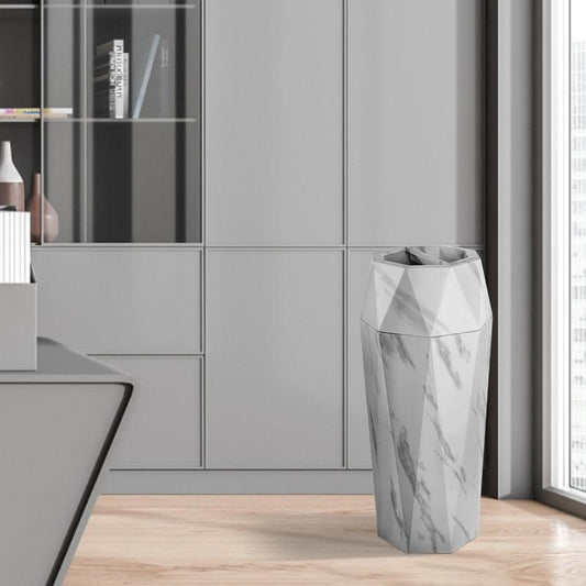white-marble-stainless-steel-trash-bin-with-ashtray